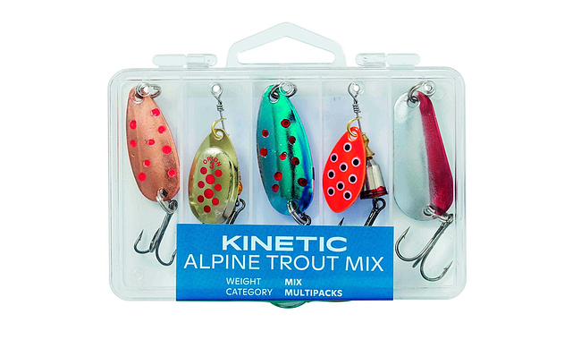 Набір Блесен Kinetic Trout Mix 5 шт - фото 1