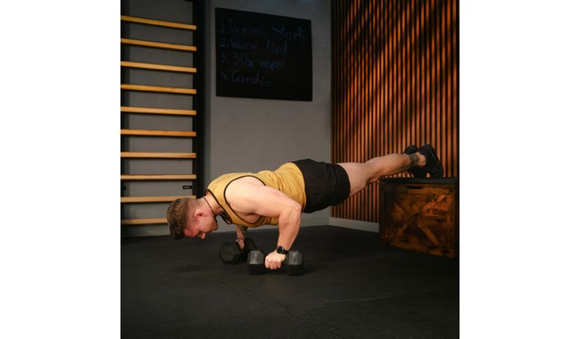 Гантелі Trex Sport TX-008CD 2x8 кг - дополнительное фото 9