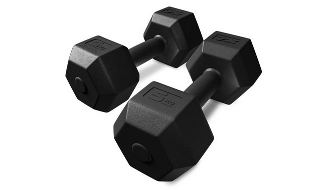 Гантелі Trex Sport TX-005CD 2x5 кг - фото 1