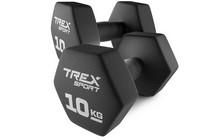 Гантелі Trex Sport TX-010VD 2x10 кг - фото 1
