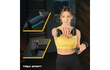 Гантелі Trex Sport TX-010VD 2x10 кг - дополнительное фото 1