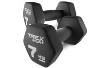 Гантелі Trex Sport TX-070VD 2x7 кг - фото 1