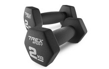 Гантелі Trex Sport TX-020VD 2x2 кг - фото 1
