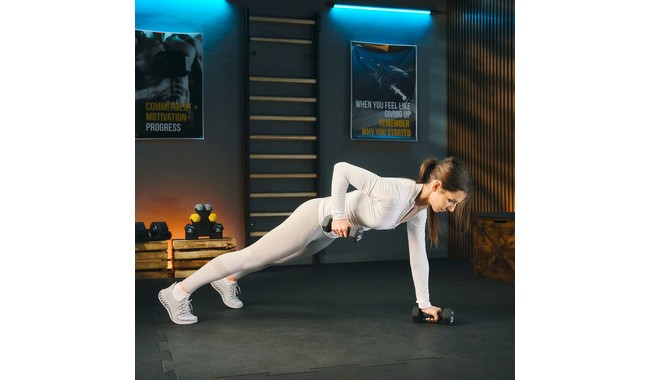 Набор гантелей Trex Sport TX-V120VS с подставкой 12 кг - дополнительное фото 7