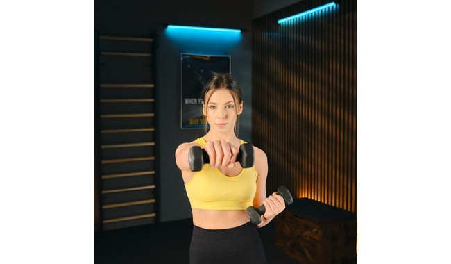 Набор гантелей Trex Sport TX-V120VS с подставкой 12 кг - дополнительное фото 10