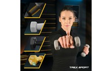 Набор гантелей Trex Sport TX-V120VS с подставкой 12 кг - дополнительное фото 4