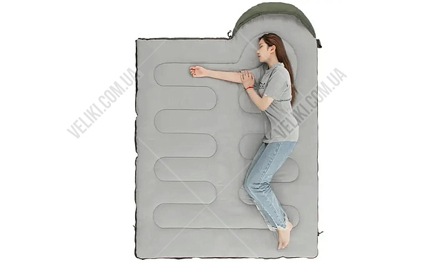 Спальний мішок E-Tac Winter 210 см R - дополнительное фото 5