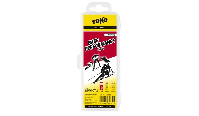 Парафін Toko Base Performance Hot Wax Red 120 г - фото 1