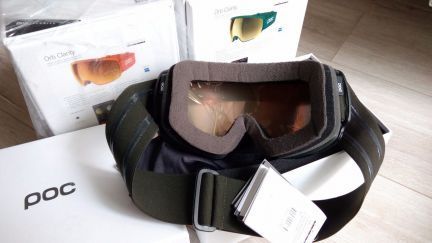 Гірськолижна маска POC Iris X Grey / Purple Mirror - фото с комментариев 7